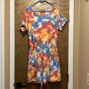Zenana tie-dye romper